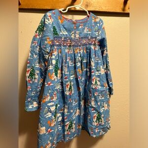 Mini Boden holiday dress 7/8